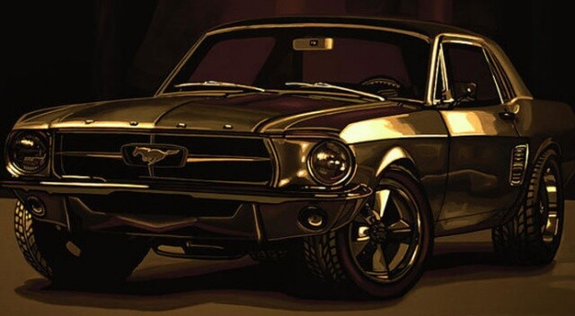 Klasik Mustang’a elektrikli motor