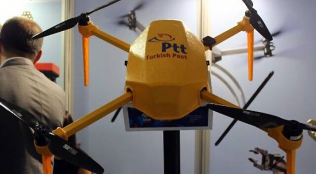 PTT ‘drone’ ile  20 km’ye kadar  kargo taşıyacak