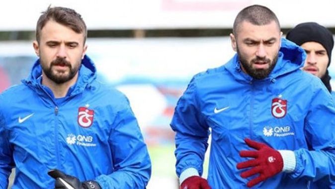 Trabzonspor&#039;da Onur Kıvrak ve Burak Yılmaz süresiz kadro dışı bırakıldı!