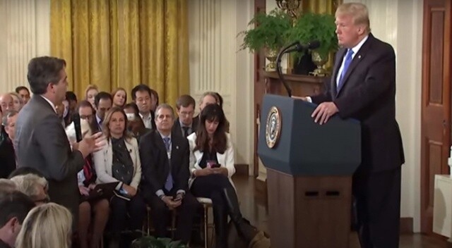 Trump’la tartışan muhabirin Beyaz Saray’a girişi yasaklandı