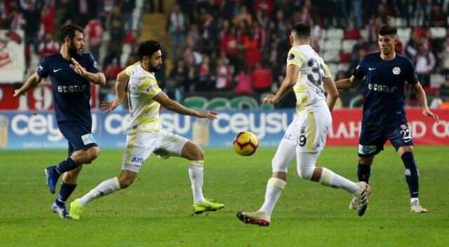 Antalya&#039;da gol sesi çıkmadı (Antalyaspor 0-0 Fenerbahçe)