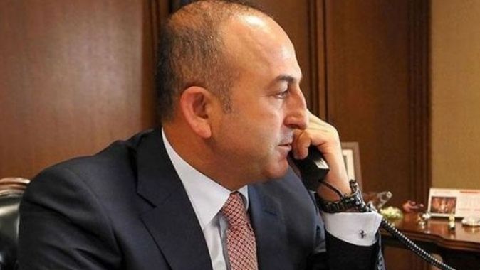 Çavuşoğlu&#039;ndan telefon diplomasisi