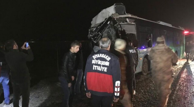 Diyarbakır’da feci kaza: 4 ölü, 5’i ağır 25 yaralı