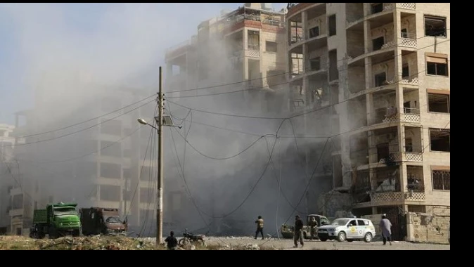Esed rejimi İdlib&#039;i vuruyor