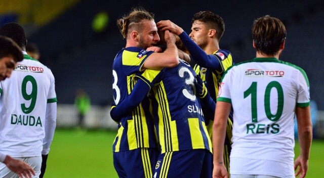 Fenerbahçe evinde avantajı kaptı (Fenerbahçe 1-0 Giresunspor)