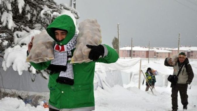İHH’dan 30 bin kişiye kış yardımı