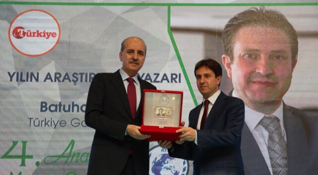 İhlas Medya Ankara Temsilcisi Batuhan Yaşar’a &#039;Yılın Araştırmacı-Yazarı&#039; ödülü