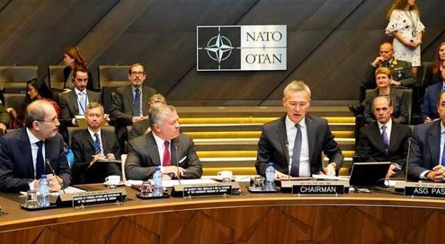 NATO Genel Sekreteri Stoltenberg, Ürdün Kralı Abdullah ile görüştü