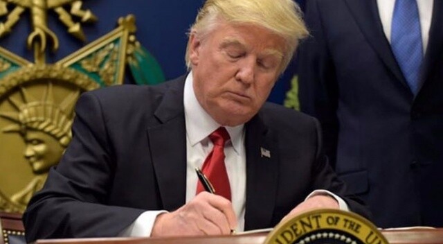 Trump, Başkanlık Talimatnamesini resmen imzaladı