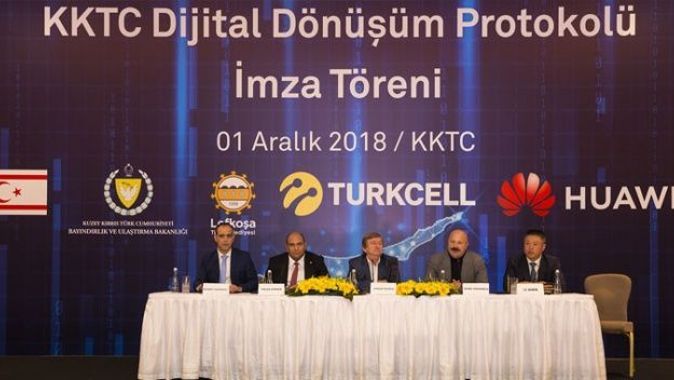 Turkcell ve Huawei’den KKTC’de dijital iş birliği