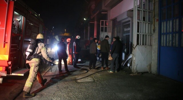 Başakşehir&#039;de yangın: 1 kişi hayatını kaybetti