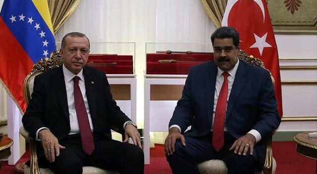 Cumhurbaşkanı Erdoğan&#039;dan Maduro&#039;ya destek