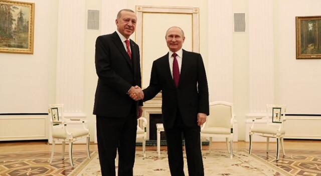 Cumhurbaşkanı Erdoğan - Putin görüşmesi sona erdi
