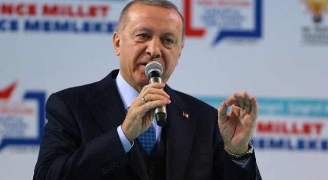 Cumhurbaşkanı Erdoğan: Yatırımlar inadına hızla devam ediyor