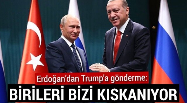 Erdoğan ve Putin 2018’de  25 defa görüştü