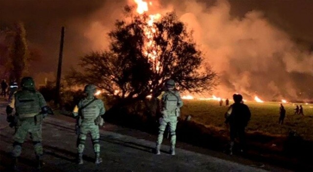Meksika’da petrol boru hattında patlama: 21 ölü, 70 yaralı