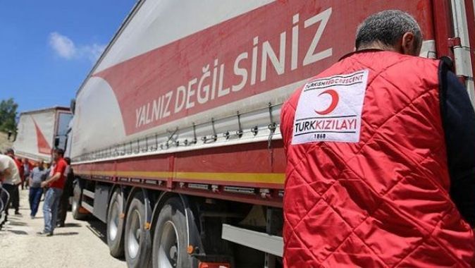 Türk Kızılayı’ndan Musullu sığınmacılara kışlık yardım
