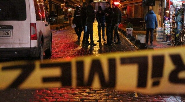 Beyoğlu’nda silahlı kavga: 1 yaralı
