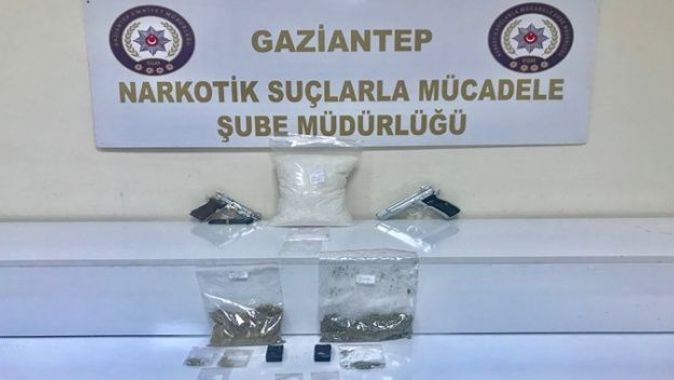 Gaziantep’te 24 adrese eş zamanlı narkotik operasyonu