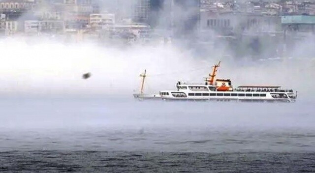 İstanbul’da yoğun sis: Seferler iptal edildi
