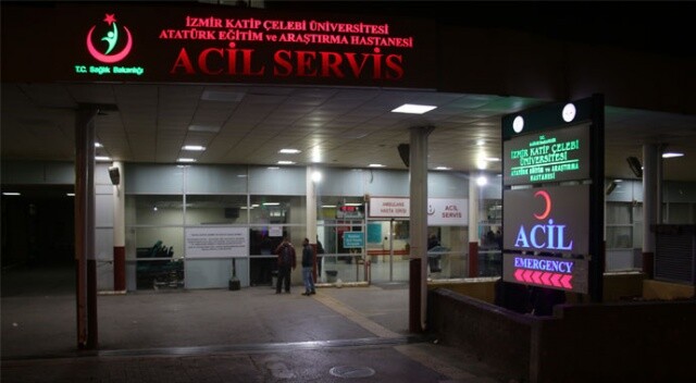 İzmir’de bıçaklı kavga : 1 yaralı