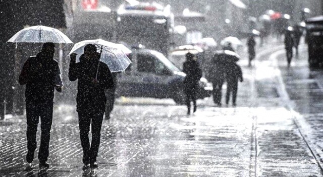 Meteoroloji&#039;den İstanbul için sağanak uyarısı