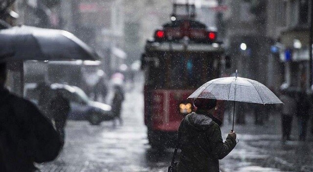 Meteoroloji&#039;den İstanbul&#039;a sağanak yağış uyarısı