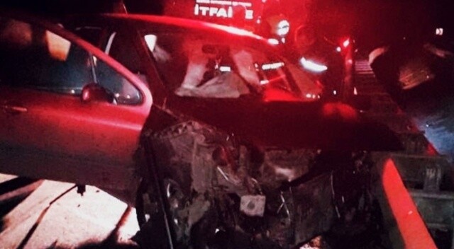 Samsun&#039;da trafik kazası: 1 ölü, 4 yaralı