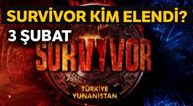 Survivor kim elendi... Survivor 2019 Türkiye- Yunanistan dokunulmazlık oyunu kim kazandı 4 Şubat? Survivor kim elendi, kim gitti?