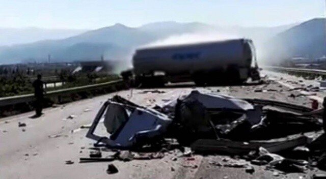 Aydın-İzmir otobanında trafik kazası: 1’i ağır 2 yaralı