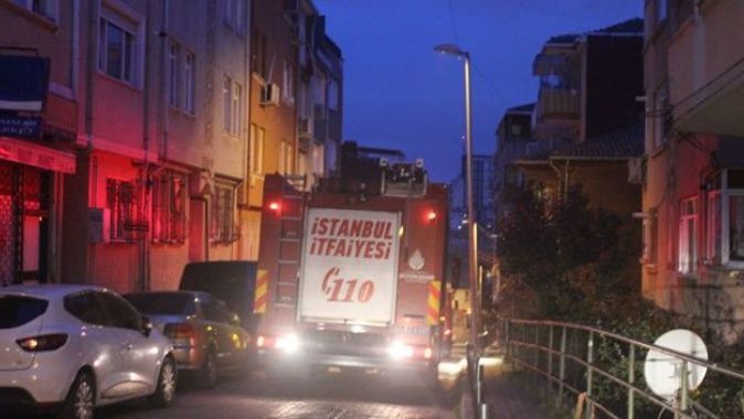 Beşiktaş’ta yangınla uyandılar