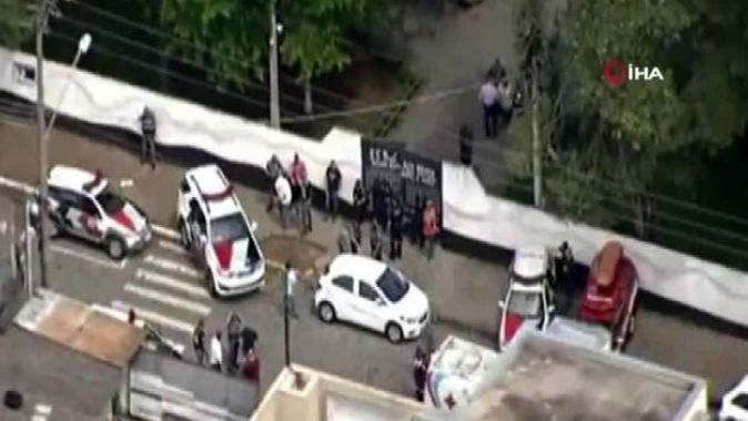 Brezilya&#039;da okula silahlı saldırı: Ölü ve yaralılar var
