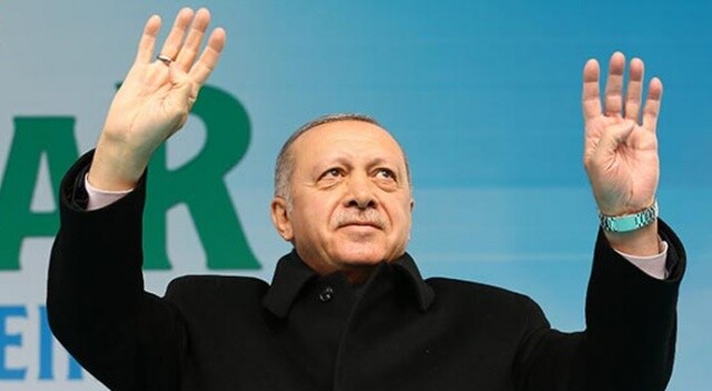 Cumhurbaşkanı Erdoğan, Twitter&#039;dan o dizeyle cevap verdi