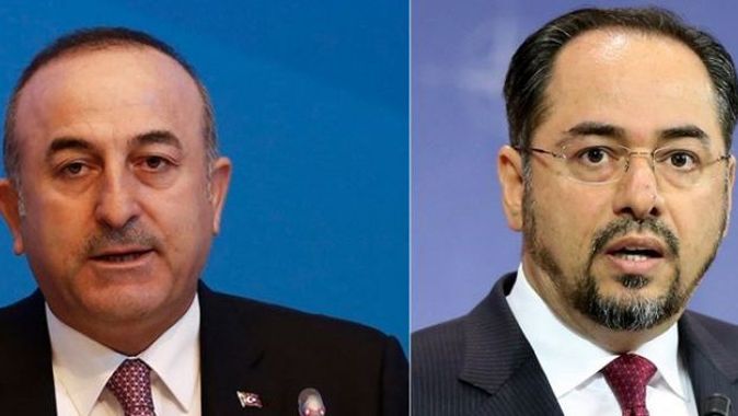 Dışişleri Bakanı Mevlüt Çavuşoğlu Afgan mevkidaşı ile telefonda görüştü