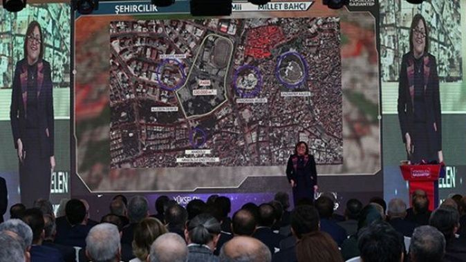 Fatma Şahin&#039;in çılgın projesi! 4 milyon metrekare alan yeşille buluşturulacak