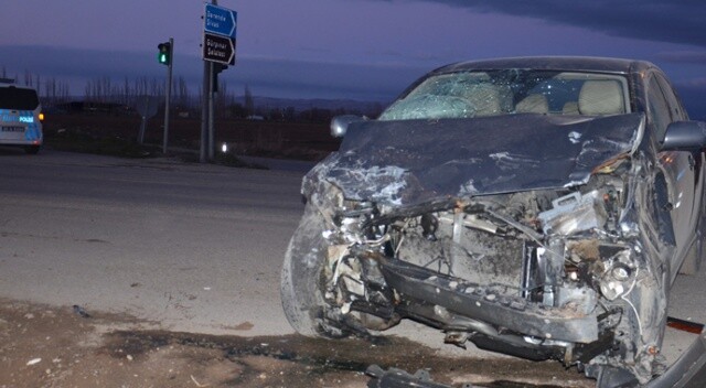Kahramanmaraş&#039;ta trafik kazası: 1 yaralı