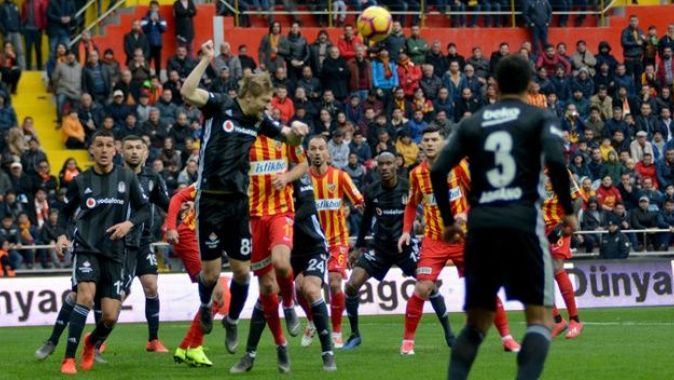 Kayserispor 2 - 2 Beşiktaş (Maç sonucu)