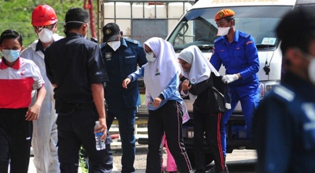 Malezya&#039;daki kimyasal sızıntıdan 3 bin 555 kişi etkilendi
