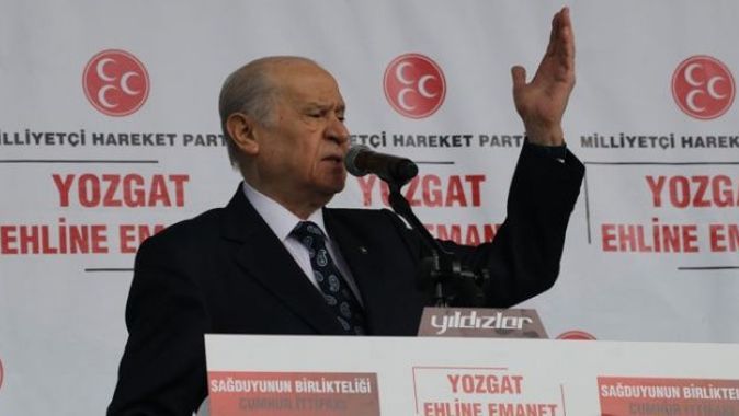 MHP lideri Bahçeli: Ya beka diyeceğiz ya belaya razı olacağız