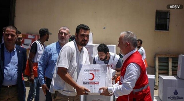 Türk Kızılay&#039;dan Yemen&#039;e gıda yardımı