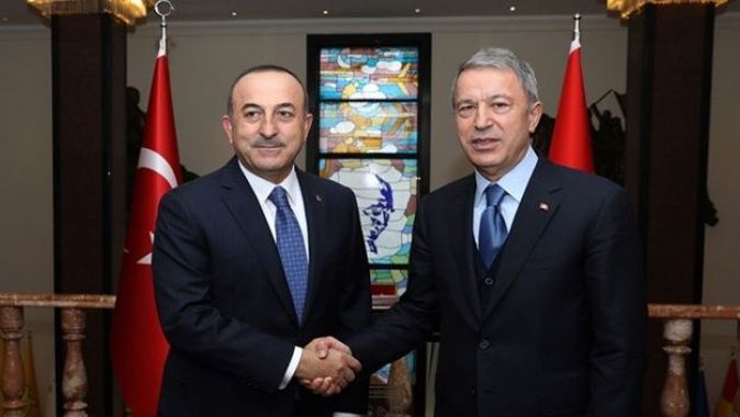 Akar ve Çavuşoğlu&#039;ndan kritik toplantı
