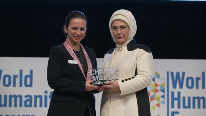 Emine Erdoğan’a &quot;Changemaker&quot; ödülü