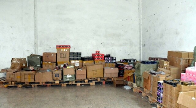 Gaziantep&#039;te 176 bin kaçak kozmetik ürünü ele geçirildi