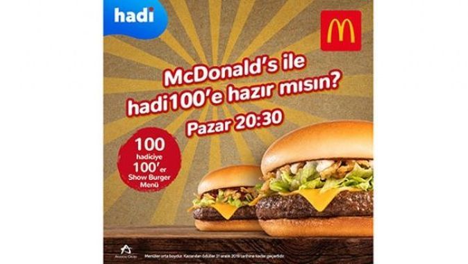 Hadi&#039;den hamburger severlere özel yarışma