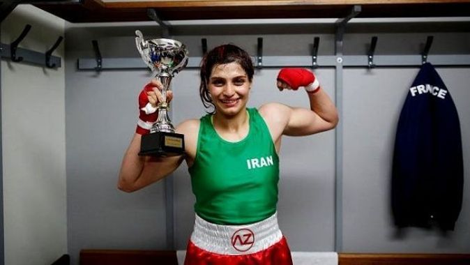 Hakkında yakalama kararı çıkarılan İran’ın ilk kadın boksörü ülkesine dönmeyecek