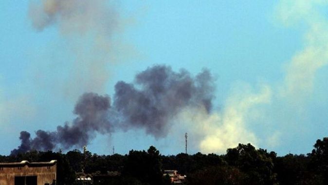 Libya&#039;da UMH&#039;den Hafter güçlerinin karargahına hava saldırısı