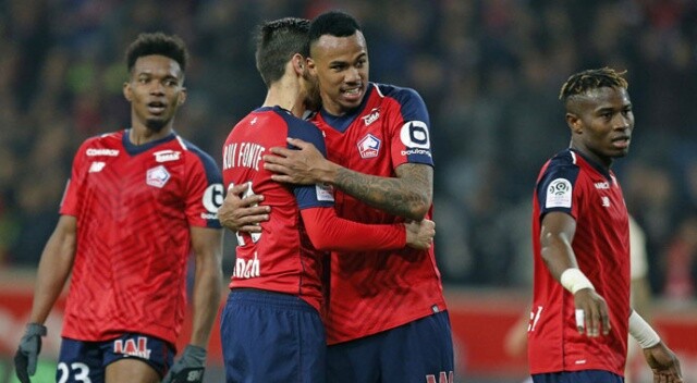 Lille 5 attı, PSG&#039;ye şampiyonluk turu için izin vermedi