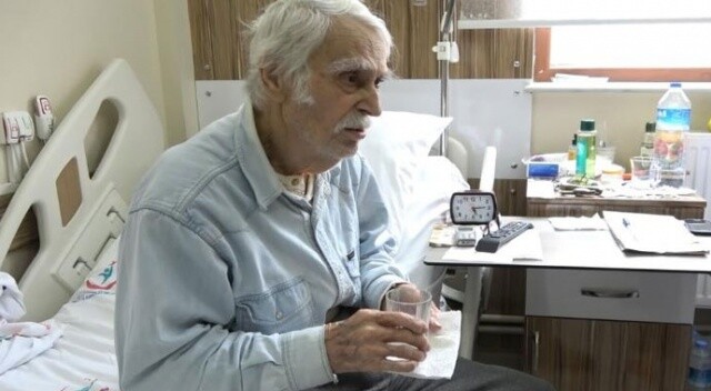 Oğlunun acısını unutamayan Eşref Kolçak, 3 aydır hastanede tedavi görüyor