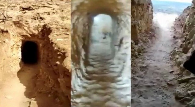 YPG/PKK Suriye&#039;nin kuzeyinde tünel kazıyor