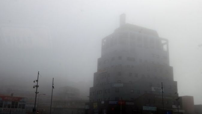 Zonguldak’ta sis etkili oldu, görüş mesafesi 25 metreye düştü